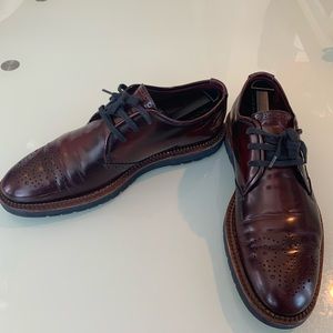 LOUIS VUITTON Leather Derby Shoes